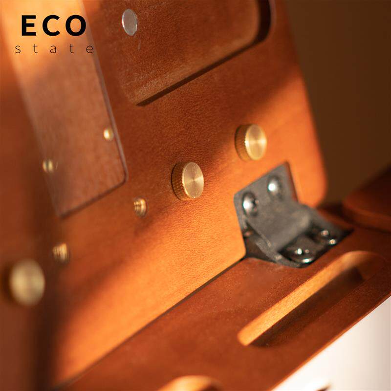 ECO水彩颜料画盒美术生户外写生专用便携带笔筒架调色盘写生架