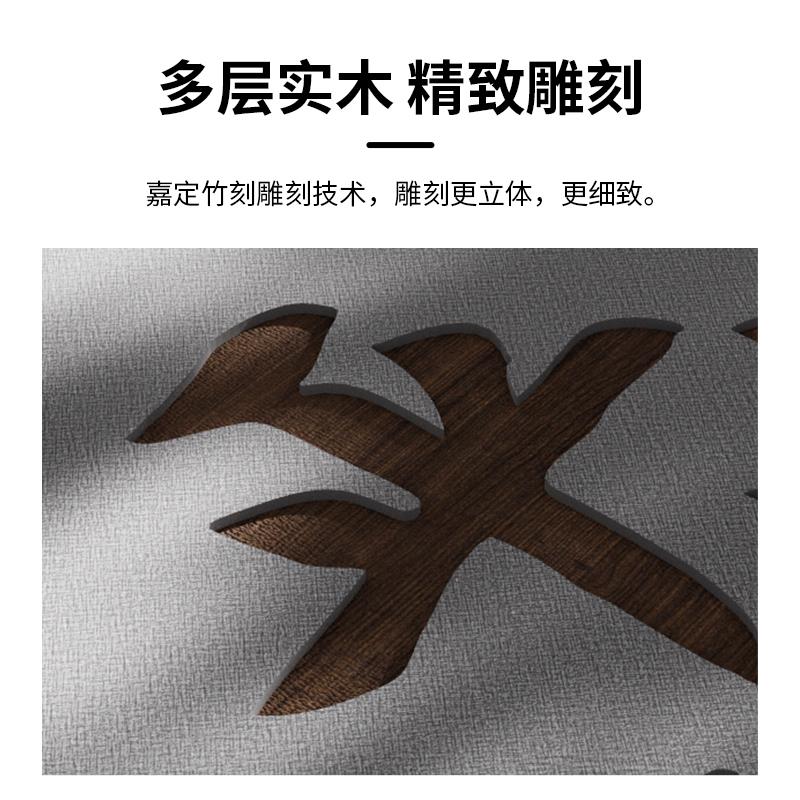 电表箱画装饰画配电箱遮挡带钟表挂钩竖款电表盒电闸箱时钟壁挂画