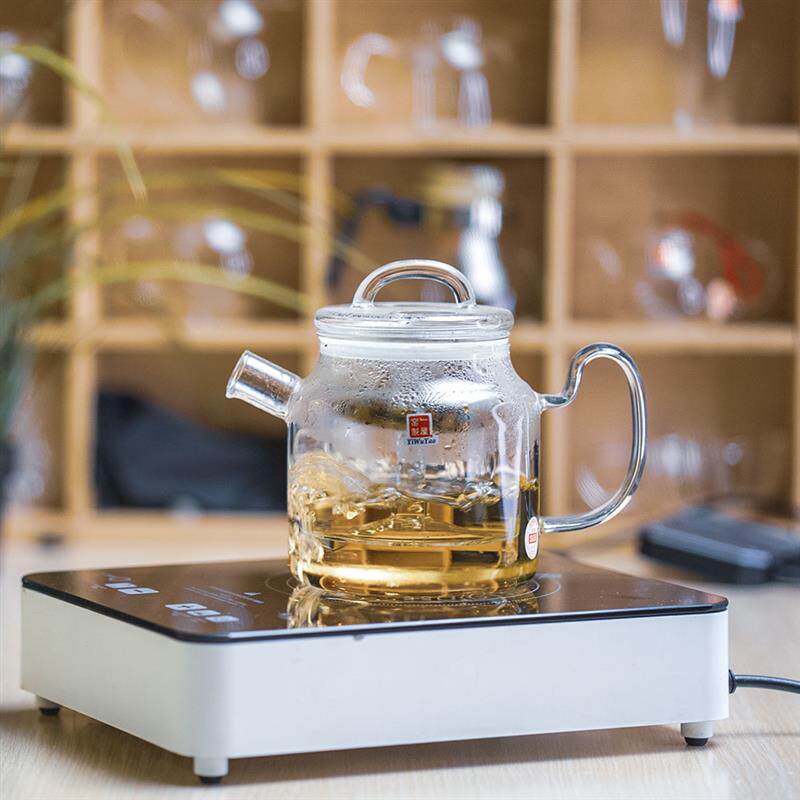 一屋窑中式蒸茶壶煮茶壶多用养生玻璃蒸煮茶叶壶电陶炉耐热烧水壶