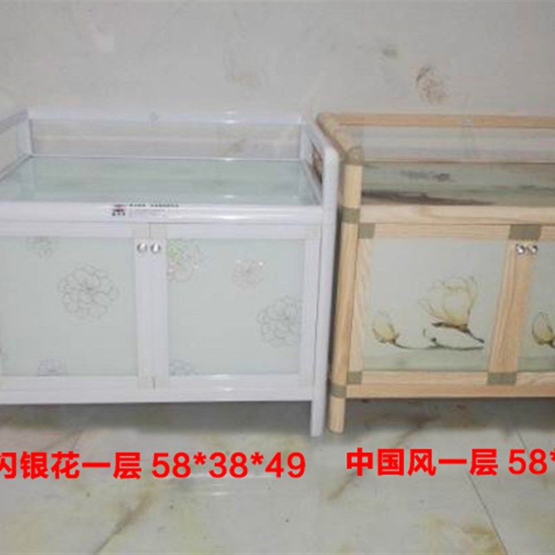 包邮加厚迷你多功能小柜子 坐柜 台柜 床头柜 橱柜厨房储物柜