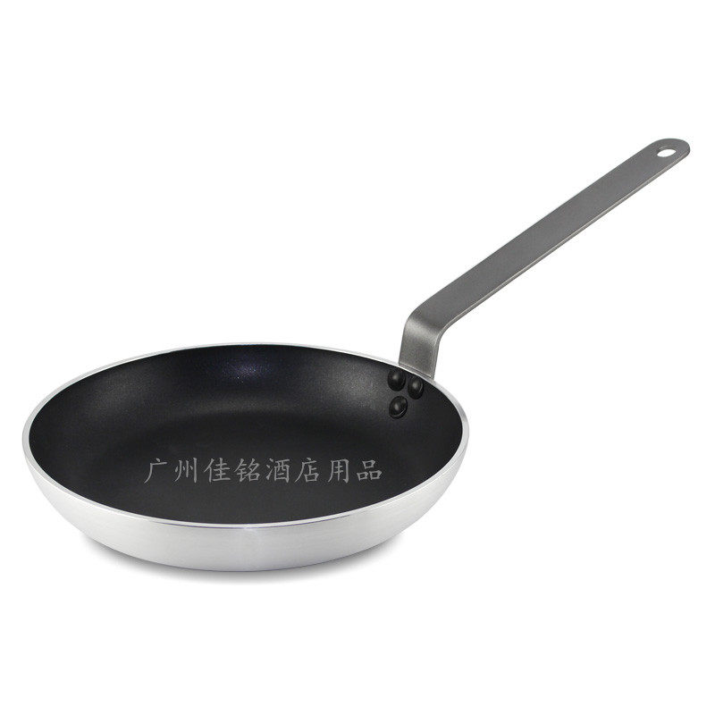 平底锅不粘锅无烟煎锅电磁炉通用商用大号生煎锅烙饼锅生煎锅