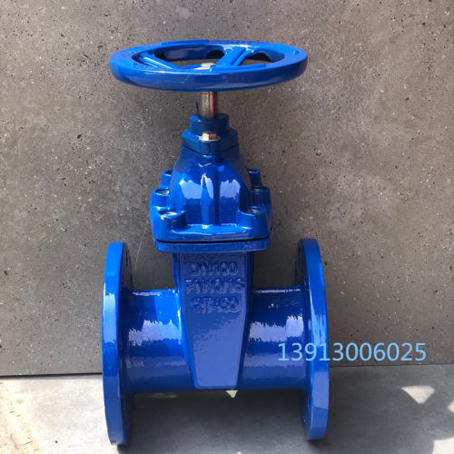 Z45X软密封闸阀暗杆弹性座封法兰闸阀消防管道铸铁阀门DN50-500