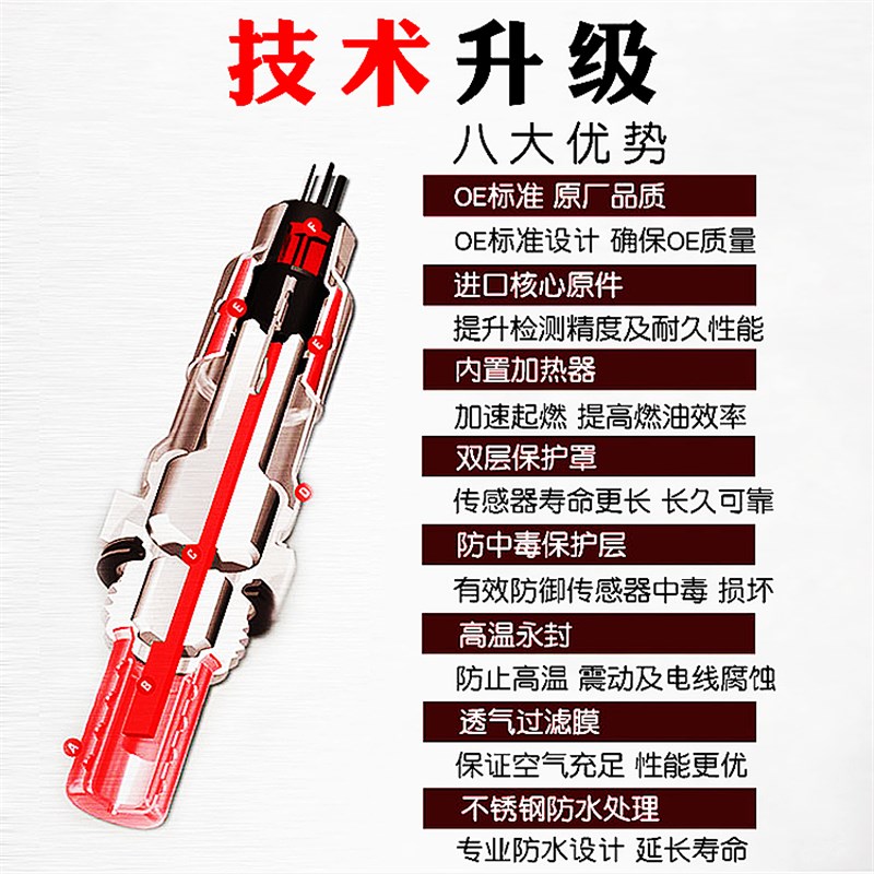 适配标志4083083072062008 1.6雪铁龙C5世嘉爱丽舍氧传感器前后