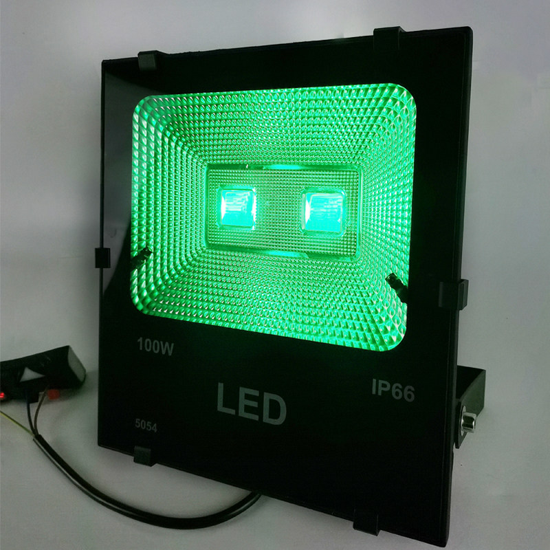 LED投光灯户外防水七彩变色投射灯室外厂房园林大树景观照树灯