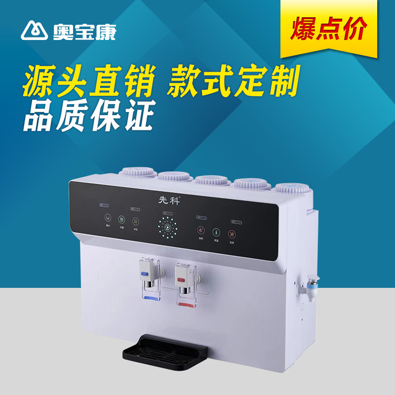 包邮 净水器家用直饮ro反渗透加热一体机冰热厨房自来水井水自吸