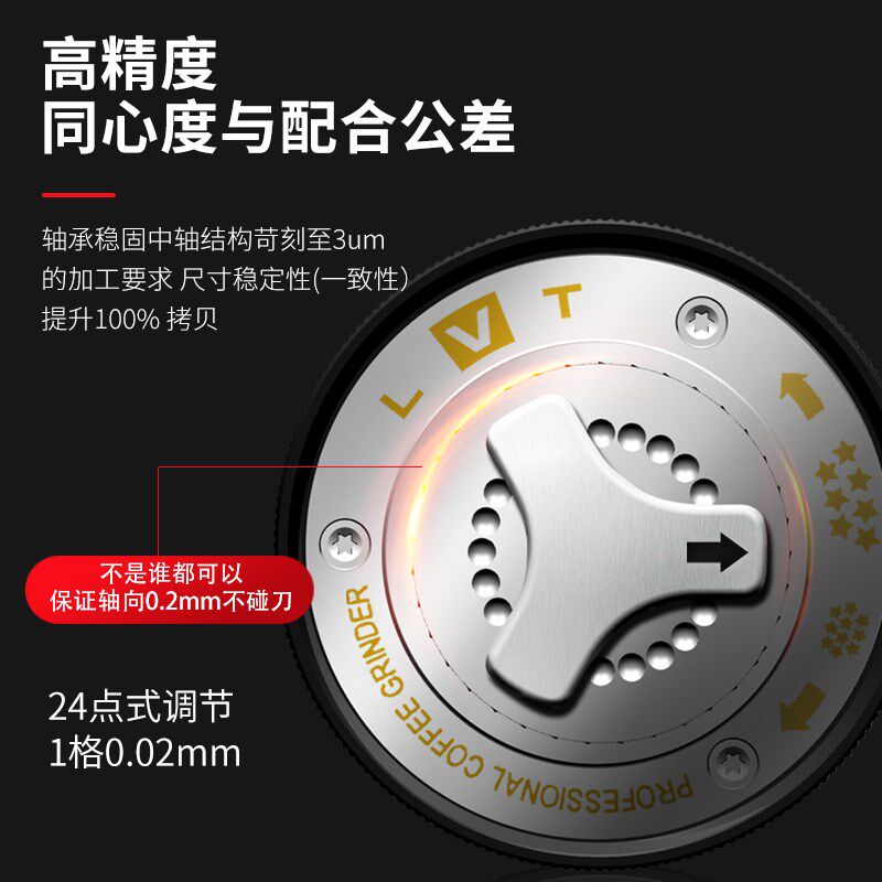 手摇咖啡磨豆机手磨咖啡机手摇咖啡豆研磨机手冲意式C40磨豆机
