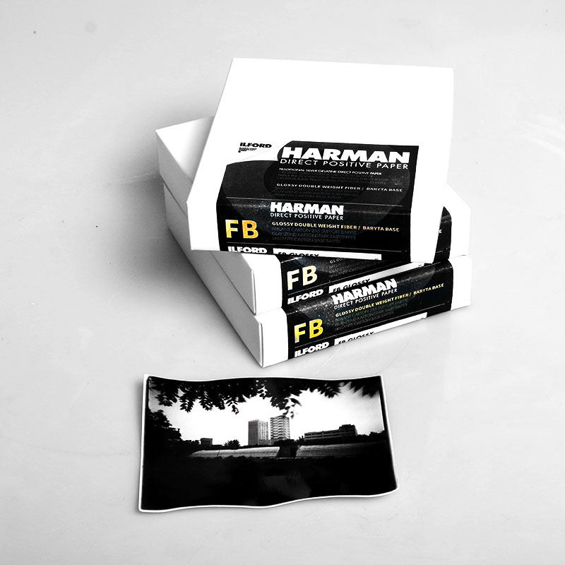 伊尔福4x5黑白正像相纸 FB纸基可用D72冲洗工艺