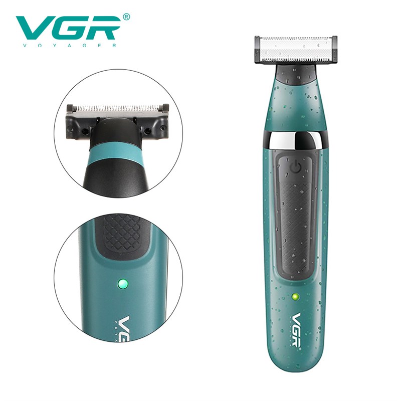 VGR393迷你多功能电推子个护电器全身水洗刮胡刀二合一电动剃须刀
