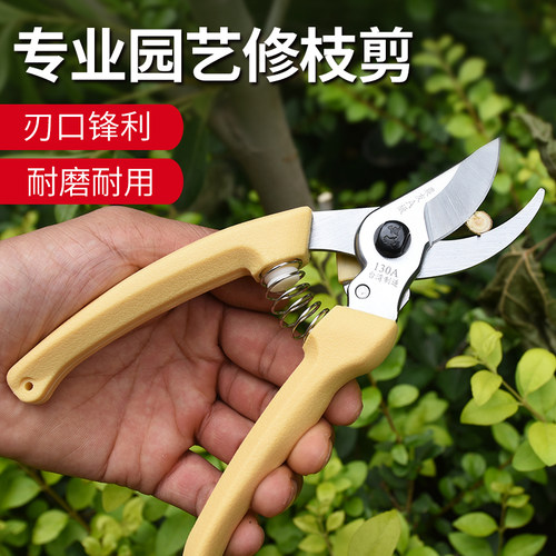 老农友130A修枝剪-园艺剪-花剪刀-果树剪-园林工具手剪修枝剪