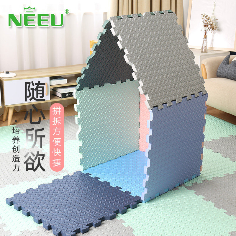 环保加厚大号韩式地板泡沫垫子儿童拼图铺地榻榻米地毯地垫6060
