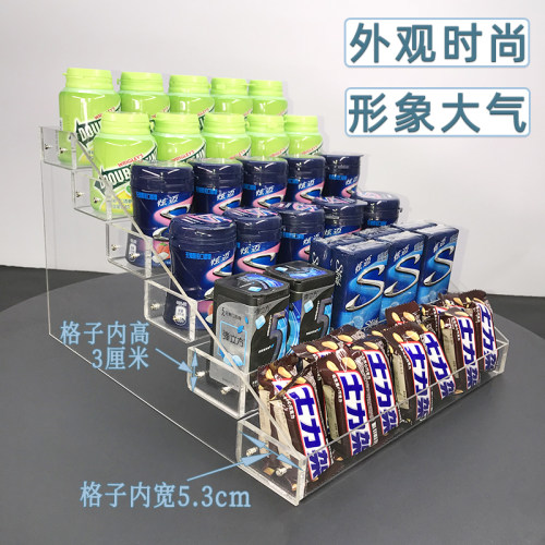 便利店超市收银台前放口香糖的架子绿箭陈列架置物架糖果架展示架