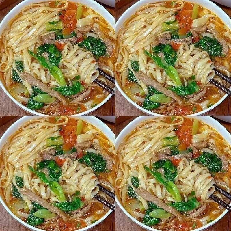 【整箱12桶】手擀面大桶装非油炸方便面香辣牛肉面速食冲泡批发