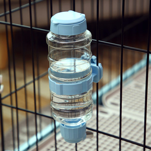 宠物狗狗喝水挂式自动饮水器翻盖加水猫咪水瓶喂水机大号泰迪用品