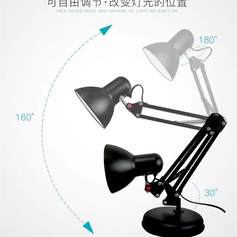 植物补光灯架万向折叠带开关e27螺口灯座灯头室内通用型落地支架图片