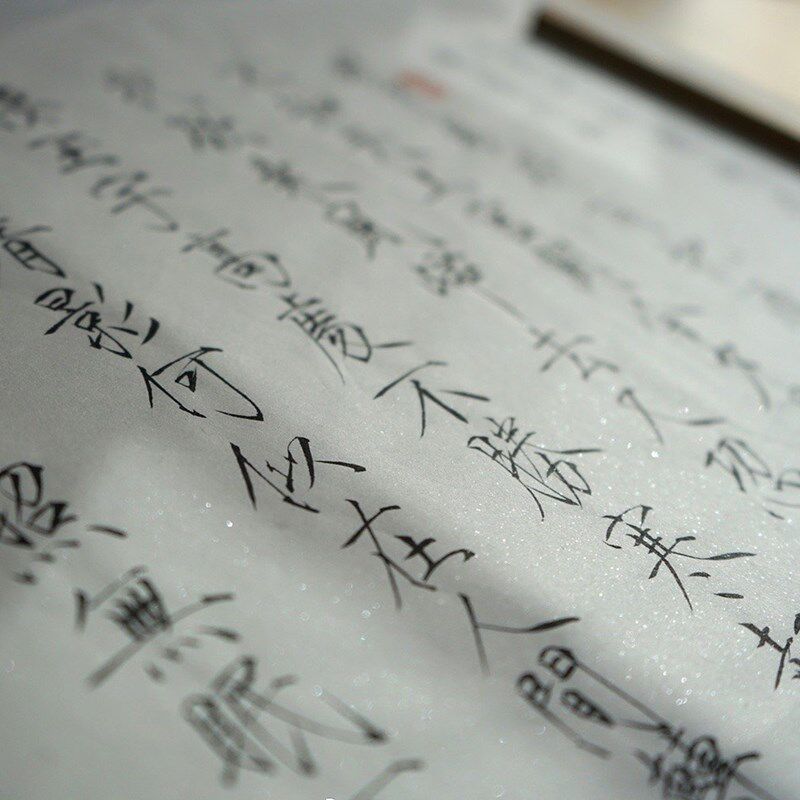 长乐记 鹤书 瘦金体毛笔初学者专用狼羊兼毫定制狼毫笔心小楷勾线
