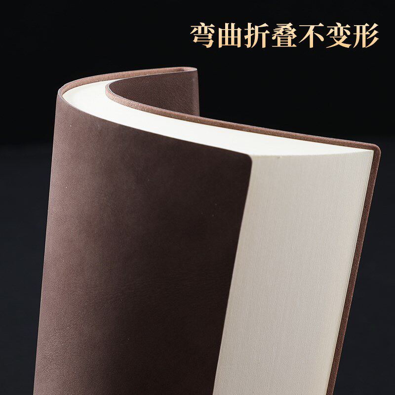 笔记本子定制可印logo商务加厚定做软皮订制本子工作会议记录本封