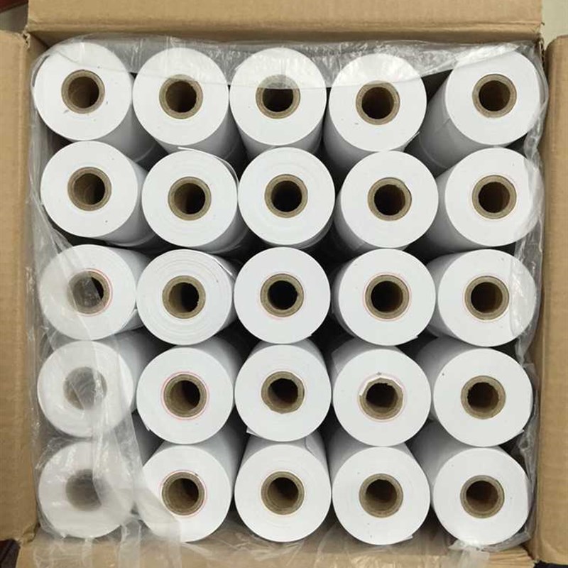 包邮高清收银纸 75*55MM(75*60)收银纸 针式小票机打印纸100卷