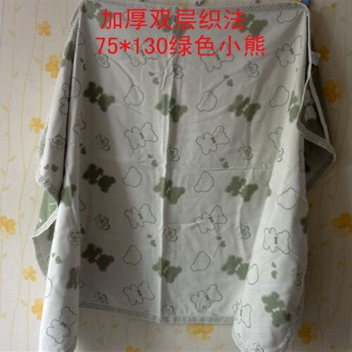 包邮带绑带婴儿竹纤维凉席 宝宝双层加厚席子 儿童大小床推车凉席