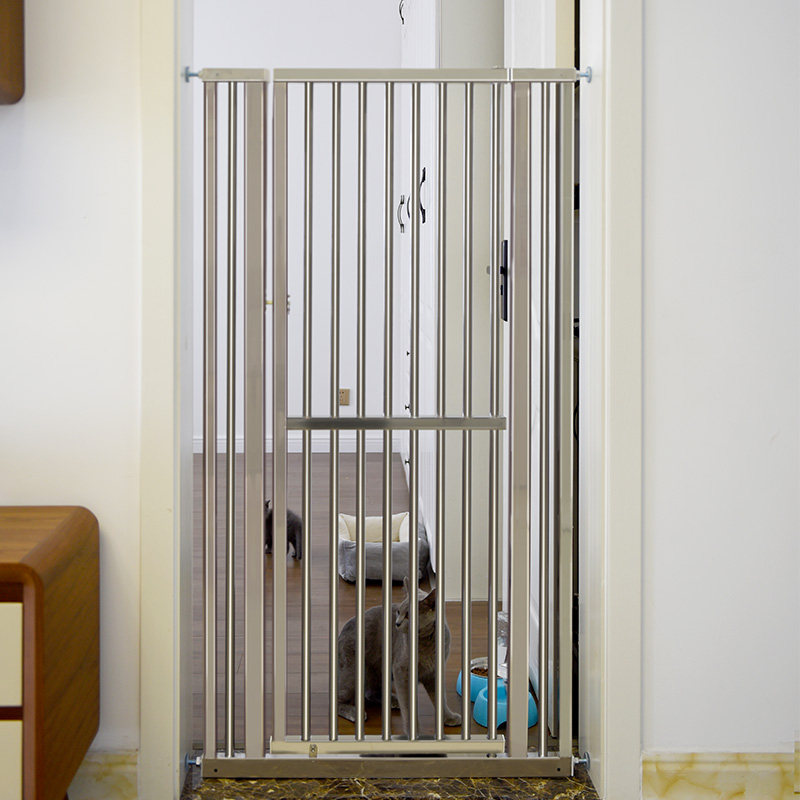 儿童门栏狗狗栅栏小型犬大型犬猫咪防逃网室内安全防护栏隔离栏