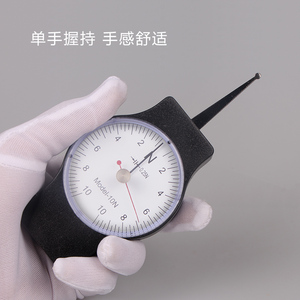 思为表式测力计纺织线材线缆电器触点张力计指针式测力计测克表精