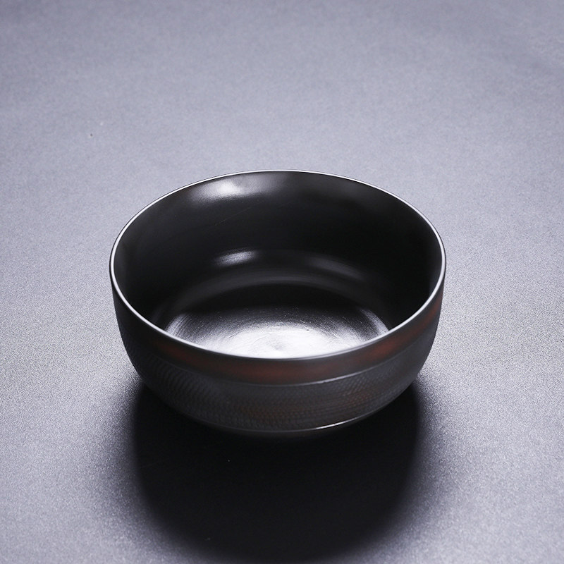 云南建传手工紫陶茶洗紫砂笔洗家用禅意陶瓷水缸茶盂杯洗茶碗茶盅
