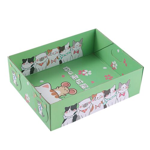 月抛型一次性猫砂盆车载临时猫厕所便携式折叠猫外出超大号猫沙盆