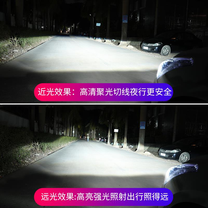 15 16 17 18 19 20款江淮帅铃T8 T6皮卡车专用氙气大灯远近光灯泡