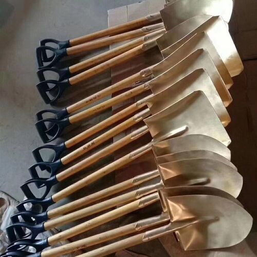 防爆工具尖铲尖锹尖掀铜锹尖铜锹 防爆铜锹铝锹420*230MM