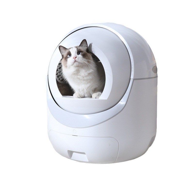 智能清理全自动猫砂盆全封闭式猫厕所防夹铲屎机电动猫砂盆防外溅