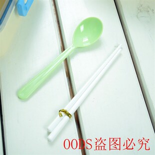 金豹 中午便携塑料分格饭盒学生就餐盒子 微波便当盒买一送二