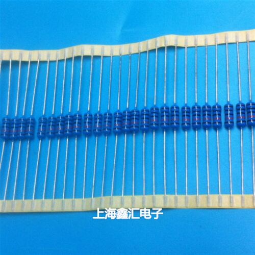 3W金属膜1%精密电阻82R 91R 100R 110R 120R  50只10元