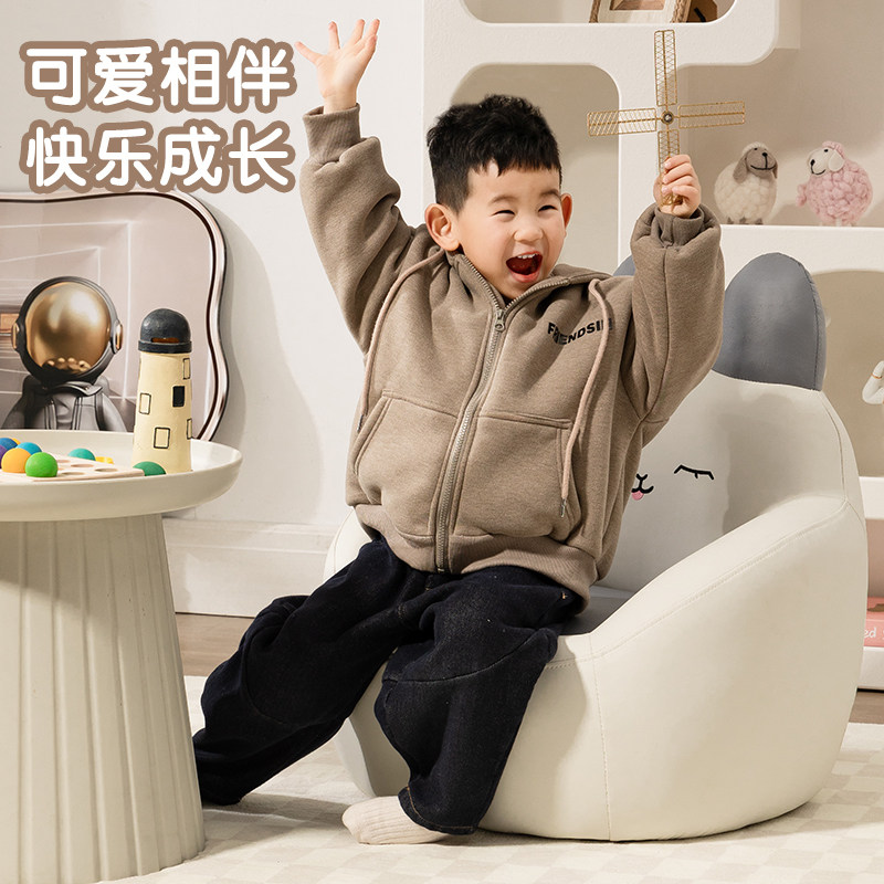 儿童沙发椅可爱宝宝单人座椅兔子卡通座椅小儿童男孩女孩可爱简约