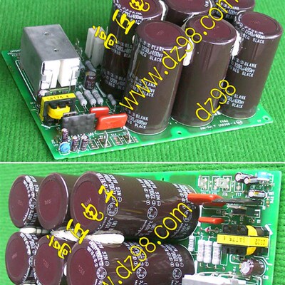 NICHICON 1200uF 400V 连板8只 电容 从日本进口电源拆下