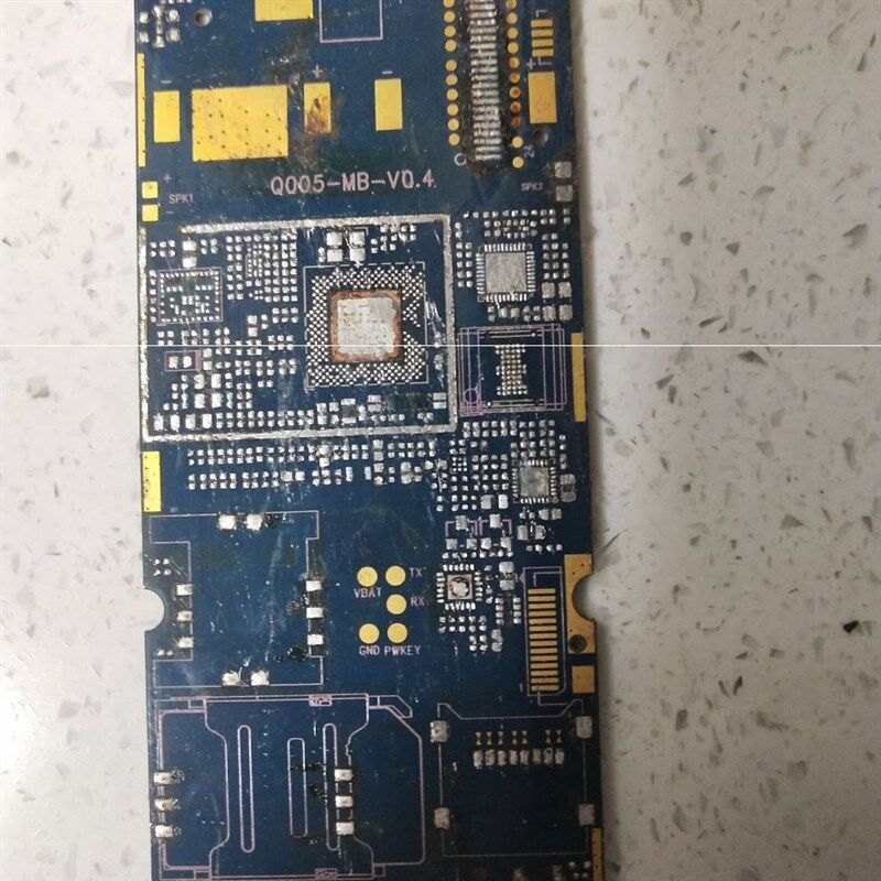 练手料手机主板镀金废料镀金电路板