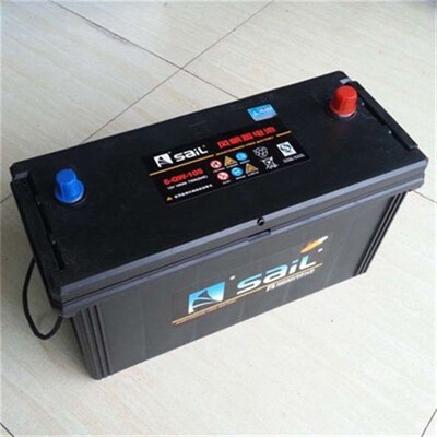 风帆启动电瓶免维护6-QW-100/12V100Ah农机货车汽车原装