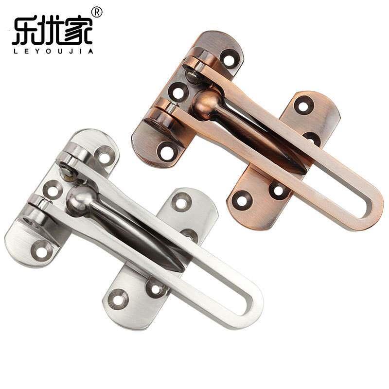 家用门链门链门栓门锁扣安全锁反锁插销酒店房门门链扣搭扣