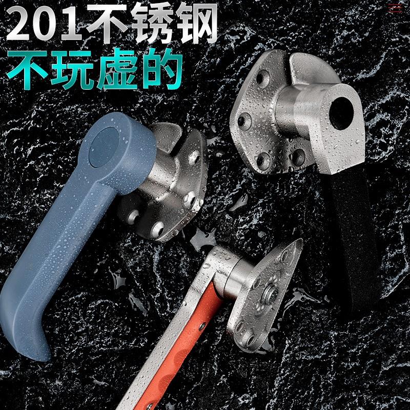 蒸饭箱柜门不锈钢把手烤箱冷库门迫紧式拉手烘箱海鲜蒸柜压紧配件