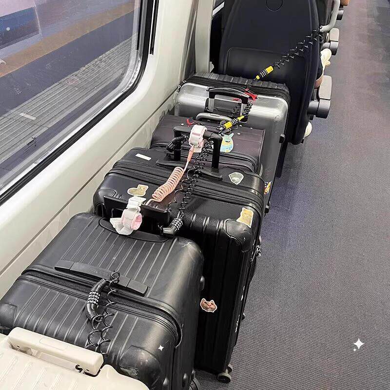 行李箱防盗绳高铁旅行出差行李箱密码防丢欧洲旅游门炼可携式小巧