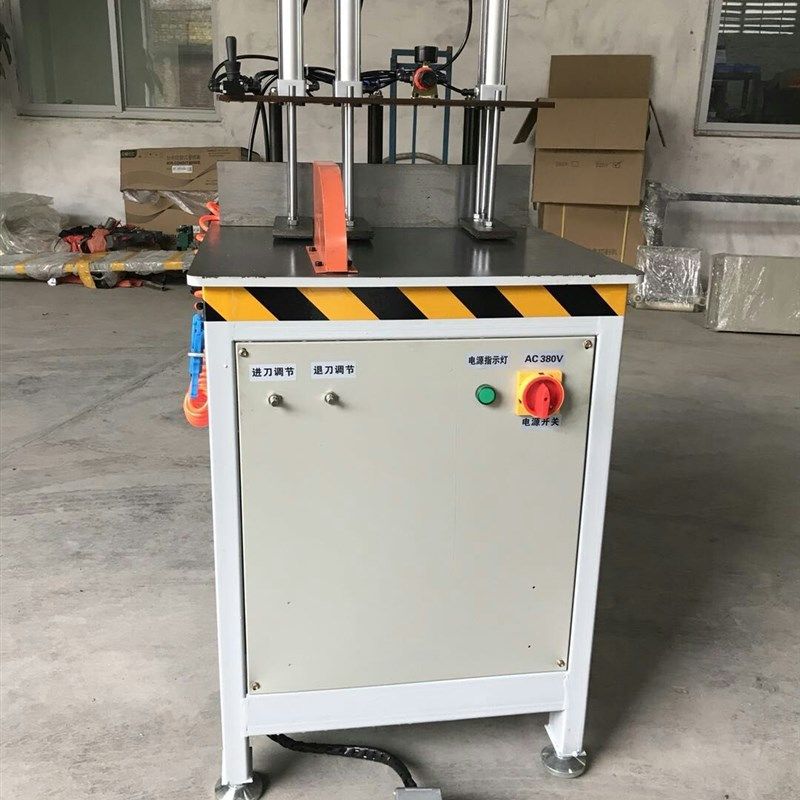 气动铝锯机 锯切机 铝型材切割机90度铝材开料机切管机铝管圆锯机