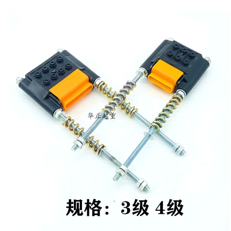 无接缝滑触线拉紧器固定器供电器端梁极配件电动葫芦航吊导电轨