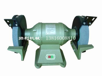 正宗上海三棱牌台式砂轮机M3230 M3230A重型三棱台式砂轮机300mm