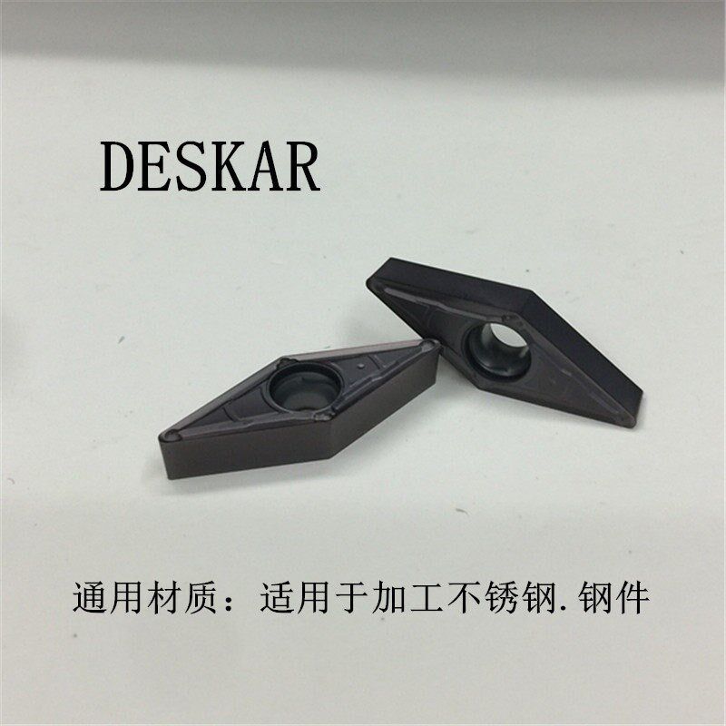 戴斯卡不锈钢专用刀片 VBMT160404-MV/VBMT160408-MV LF6018 - 实物图