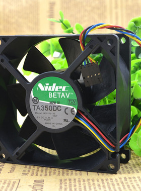 NIDEC 9032 12V 0.55A 戴尔台式机 4线温控风扇TA350DC M35172-35