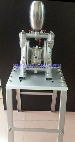 台湾3/8气动双隔膜泵三分泵浦油漆泵压力桶稳压泵抽油漆泵喷油泵
