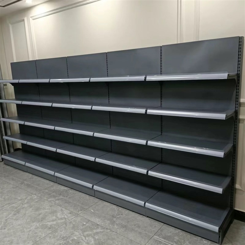超市货架展示架商店小卖部便利店母婴零食商品单双面自由组合架子