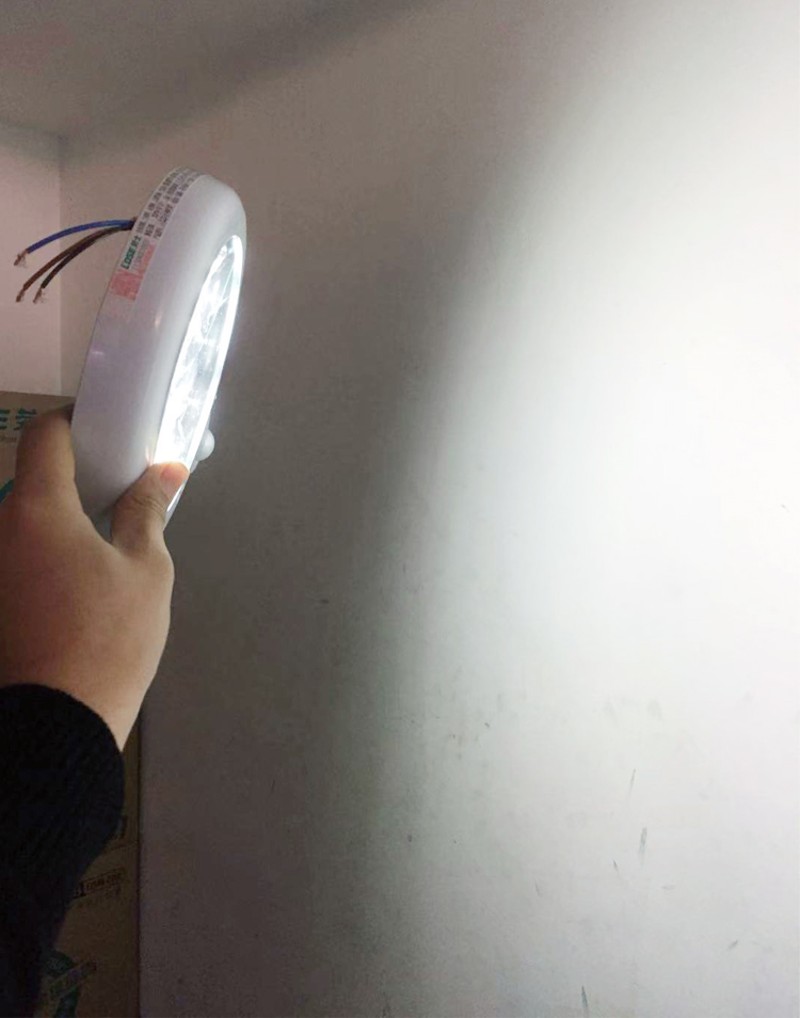 劳士消防应急吸顶灯LED高亮楼道停电照明灯红外人体感应消防灯