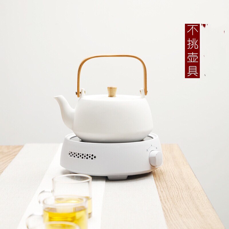 110V220V小型电陶炉电茶炉迷你铁壶玻璃壶煮茶器电水壶出美加日台