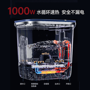热恋泡脚桶杀菌洗脚电动按摩家用恒温加热足浴盆自动加温过小腿