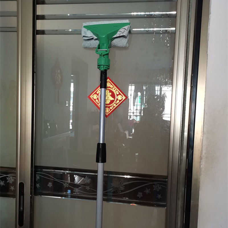 加长伸缩杆清洁工具刮玻璃神器家用高层外窗擦水器高楼保洁专用