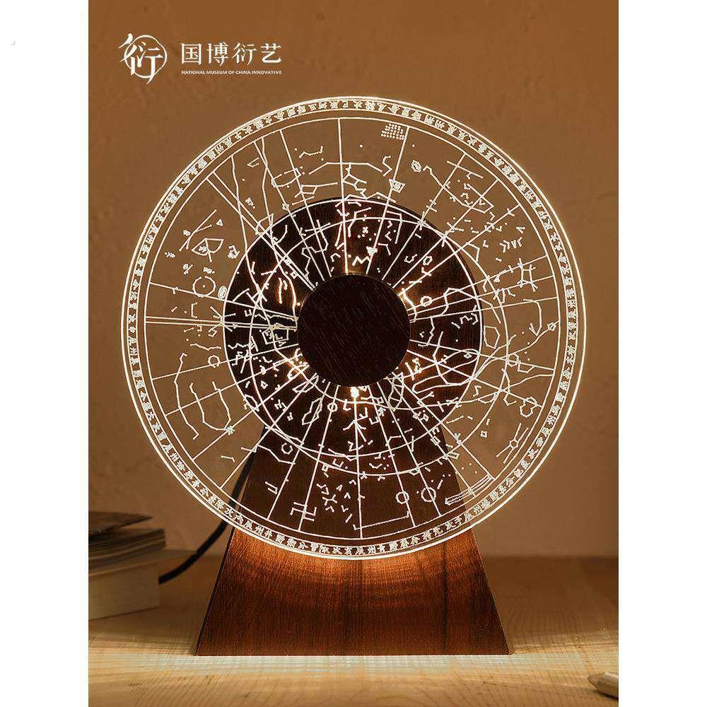 中国国家博物馆斗转星移小夜灯卧室氛围感星空灯博物馆创意礼物